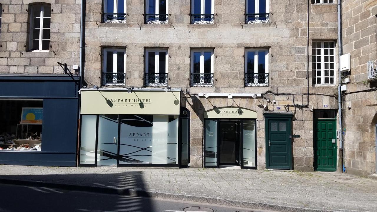 Appart'Hotel De La Mairie Morlaix Exterior photo